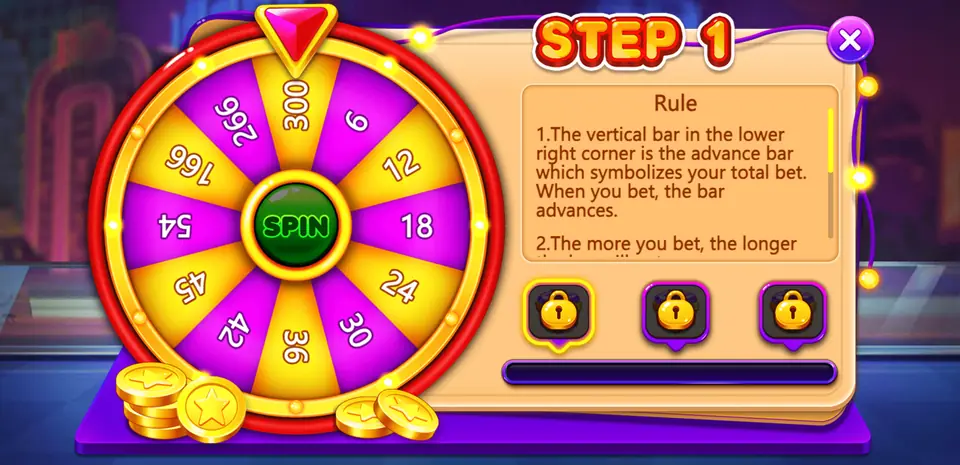 Dragon Fury bonus wheel in the player app