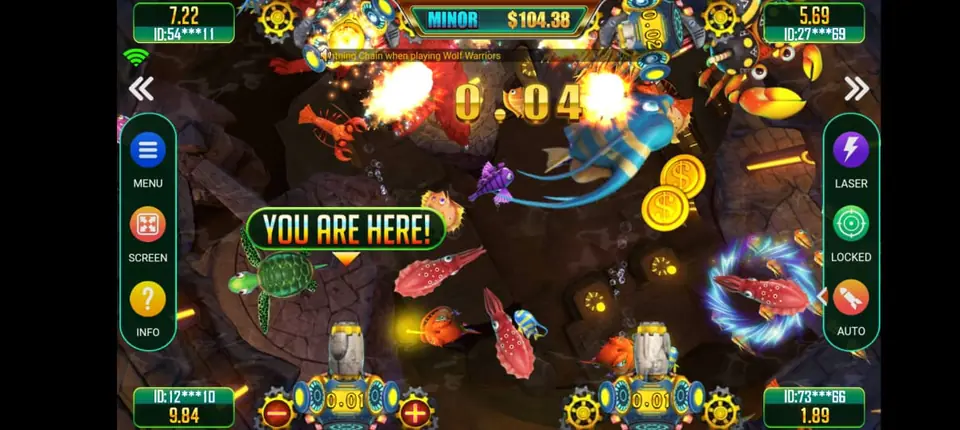 Fire Kirin fish table that players under a distributor play
