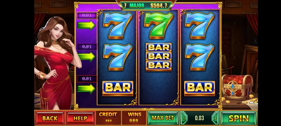 Fire Kirin slot game screenshot