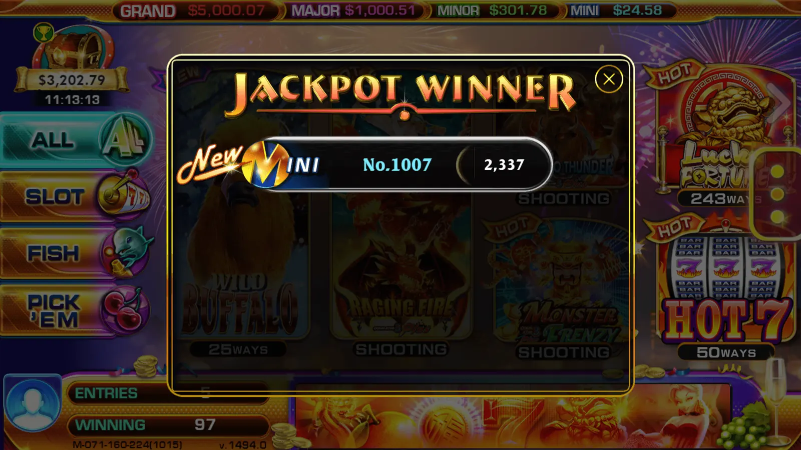 Golden Dragon game screenshot 2