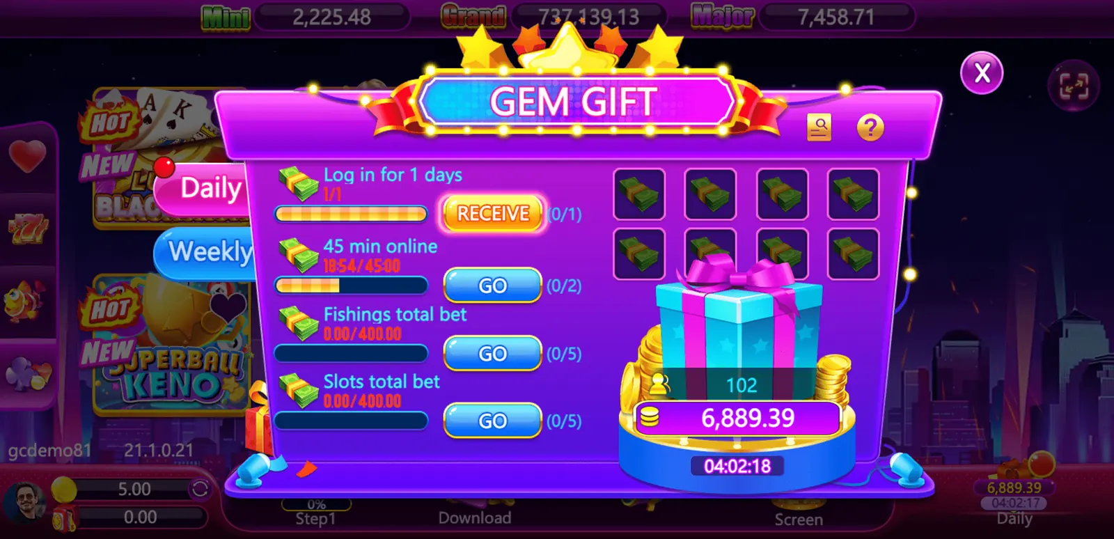 Golden Treasure game screenshot 4
