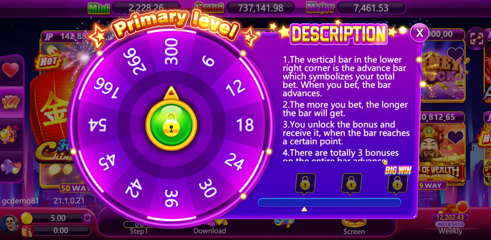 Golden Treasure game screenshot 6