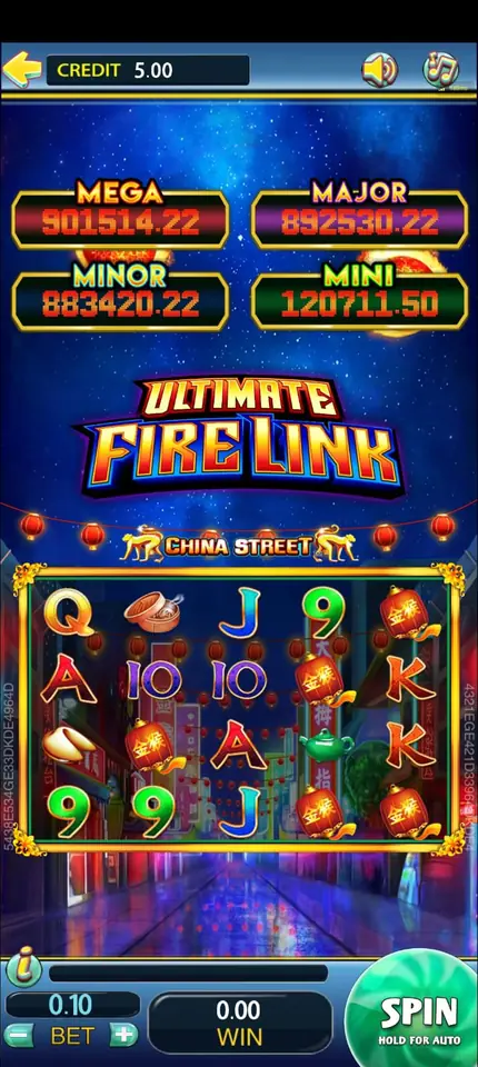 Juwa slot game in the player app, reached by players through stores supplied by a Juwa sub distributor