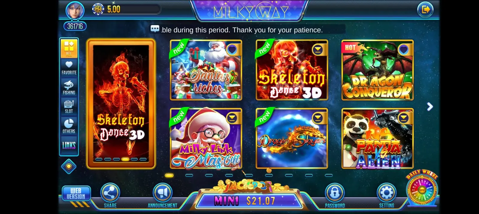 Milky Way game screenshot 4